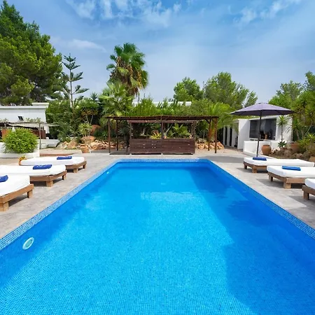 In Ibiza Town With Private Pool, Sleeps 10 Villa San Rafael De Sa Creu